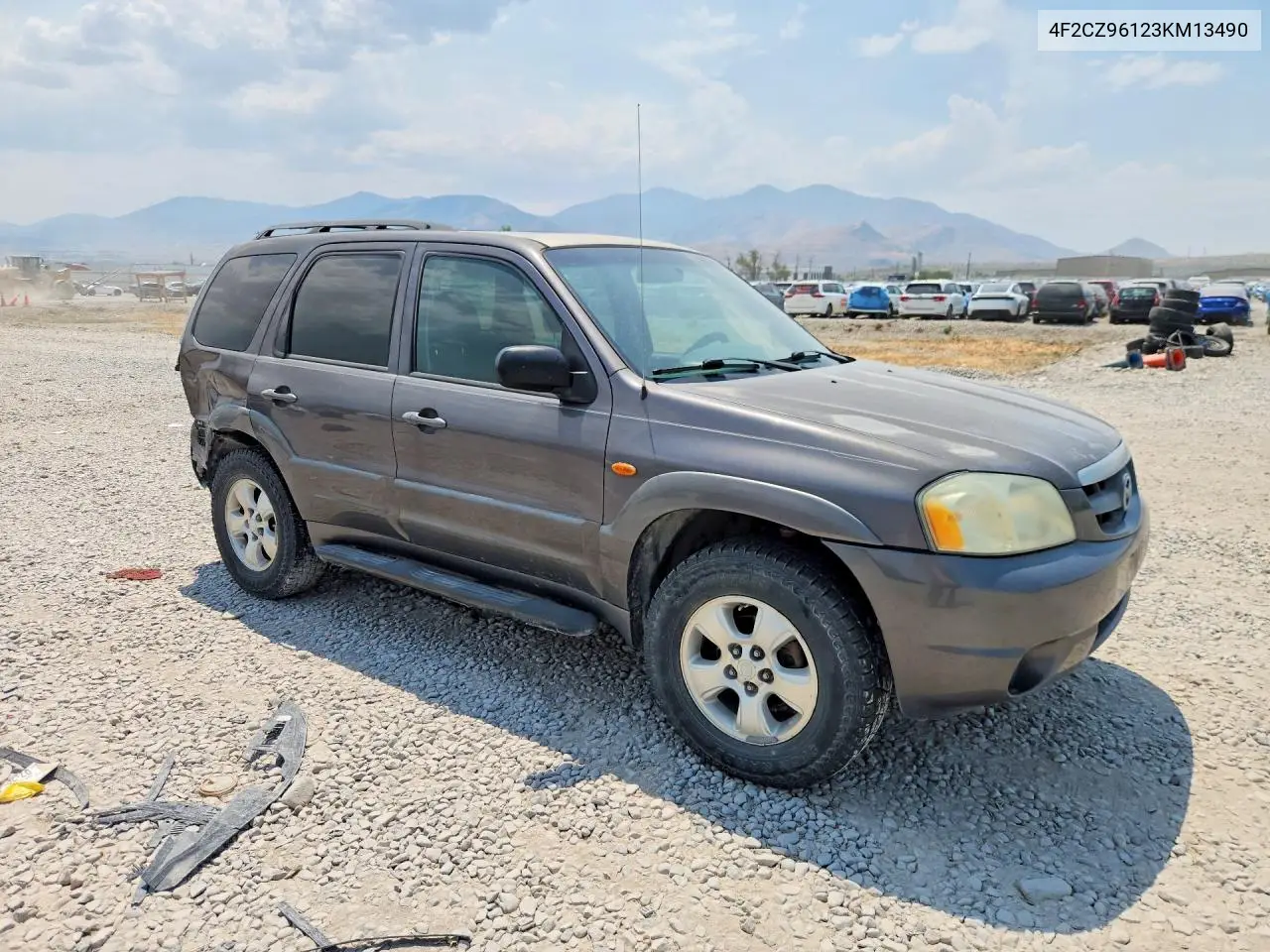 2003 Mazda Tribute Es VIN: 4F2CZ96123KM13490 Lot: 58119456