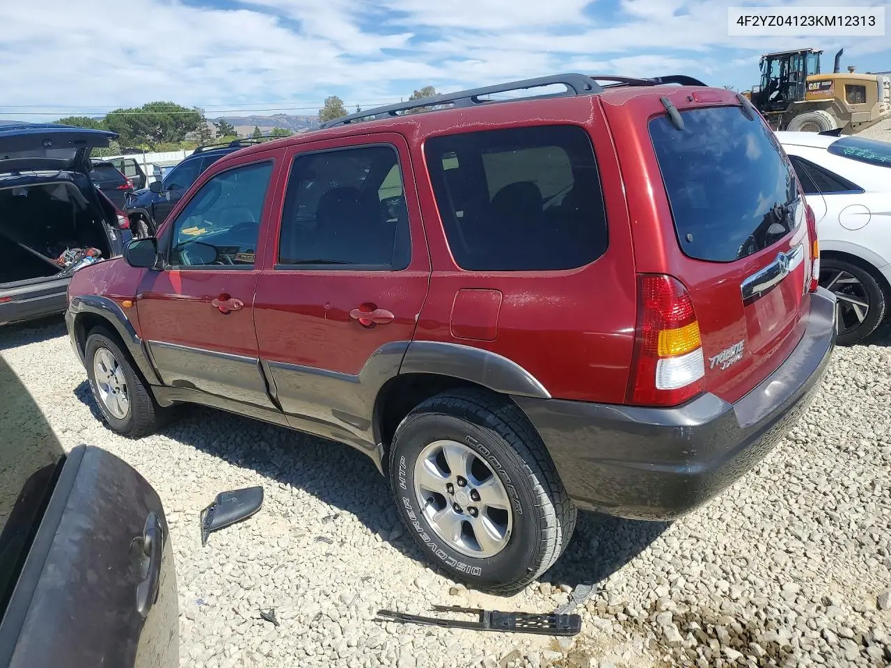 2003 Mazda Tribute Lx VIN: 4F2YZ04123KM12313 Lot: 60071366