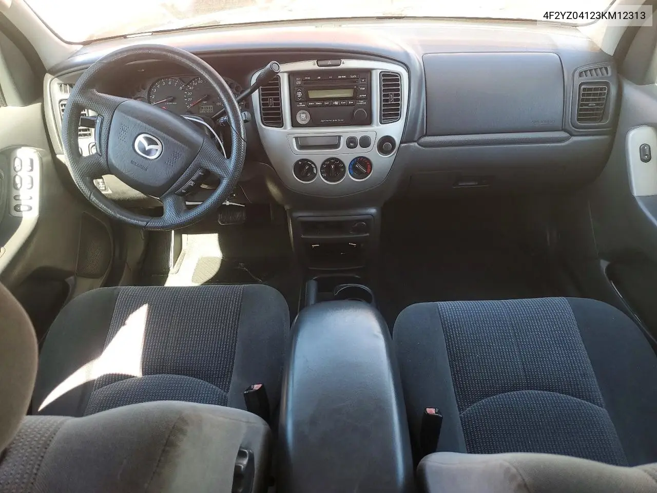 2003 Mazda Tribute Lx VIN: 4F2YZ04123KM12313 Lot: 60071366