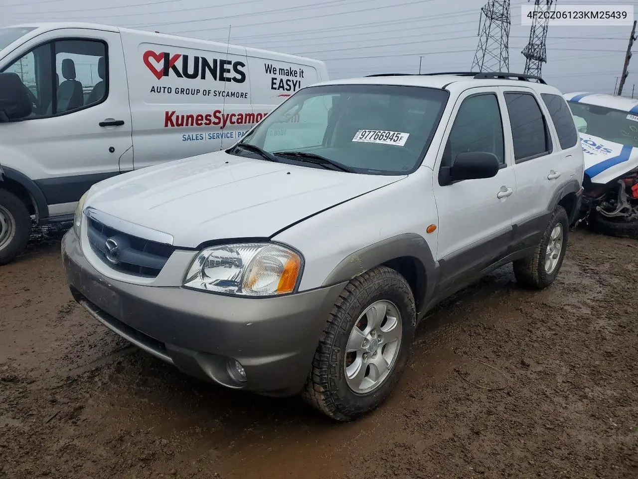 2003 Mazda Tribute Es VIN: 4F2CZ06123KM25439 Lot: 97766945