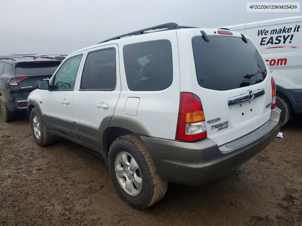 2003 Mazda Tribute Es VIN: 4F2CZ06123KM25439 Lot: 97766945