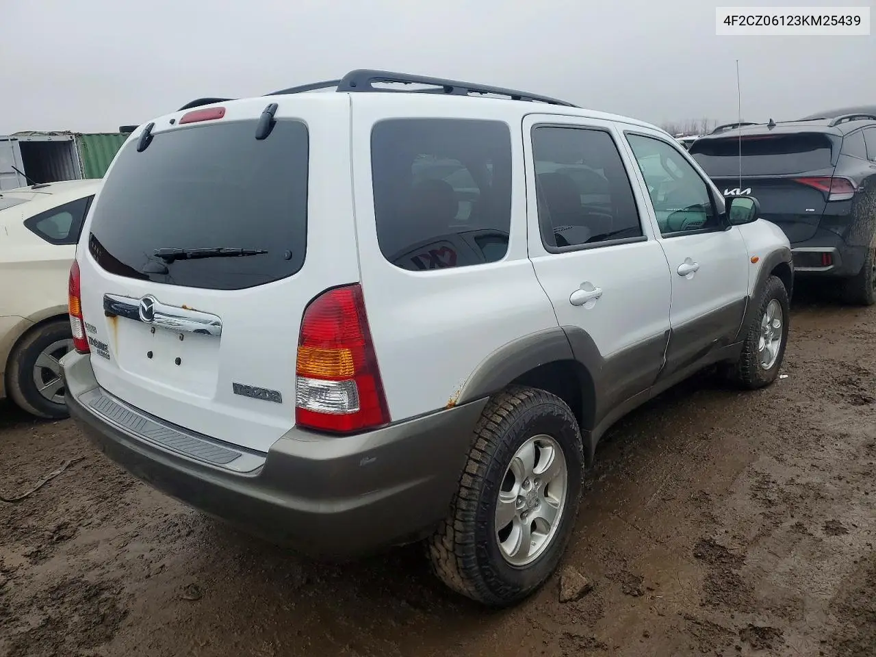 2003 Mazda Tribute Es VIN: 4F2CZ06123KM25439 Lot: 97766945