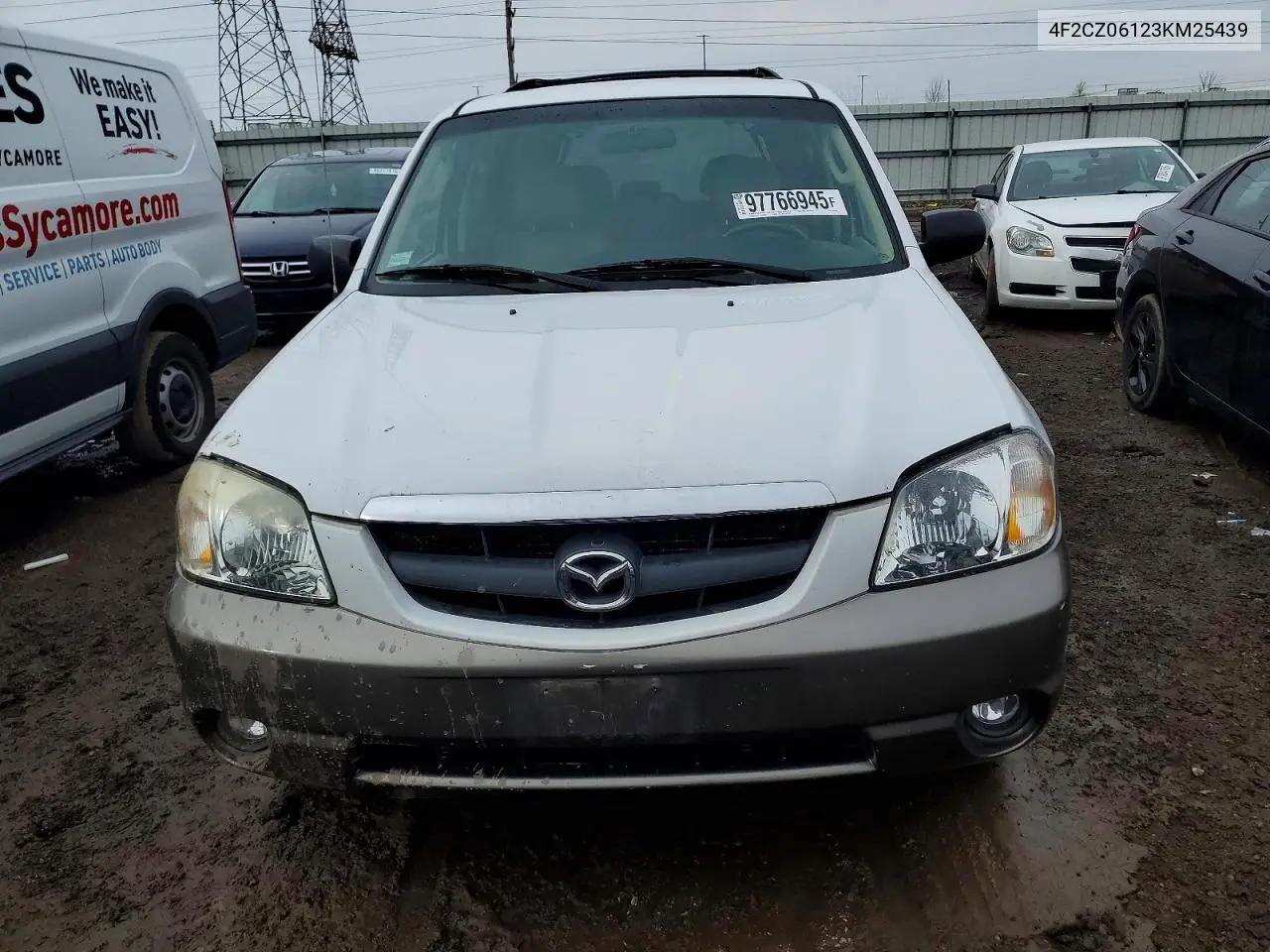 2003 Mazda Tribute Es VIN: 4F2CZ06123KM25439 Lot: 97766945
