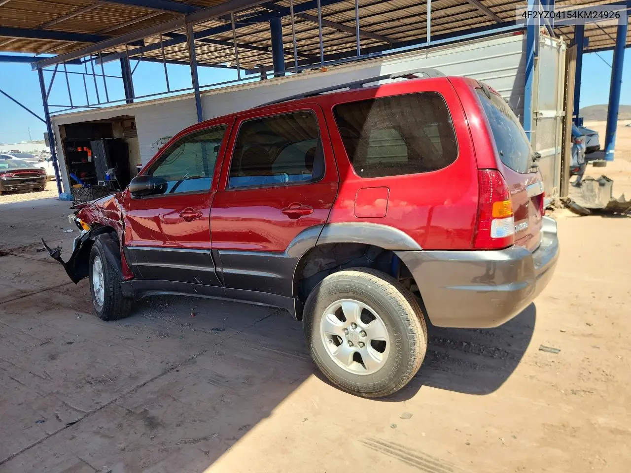 2004 Mazda Tribute Lx VIN: 4F2YZ04154KM24926 Lot: 53649556