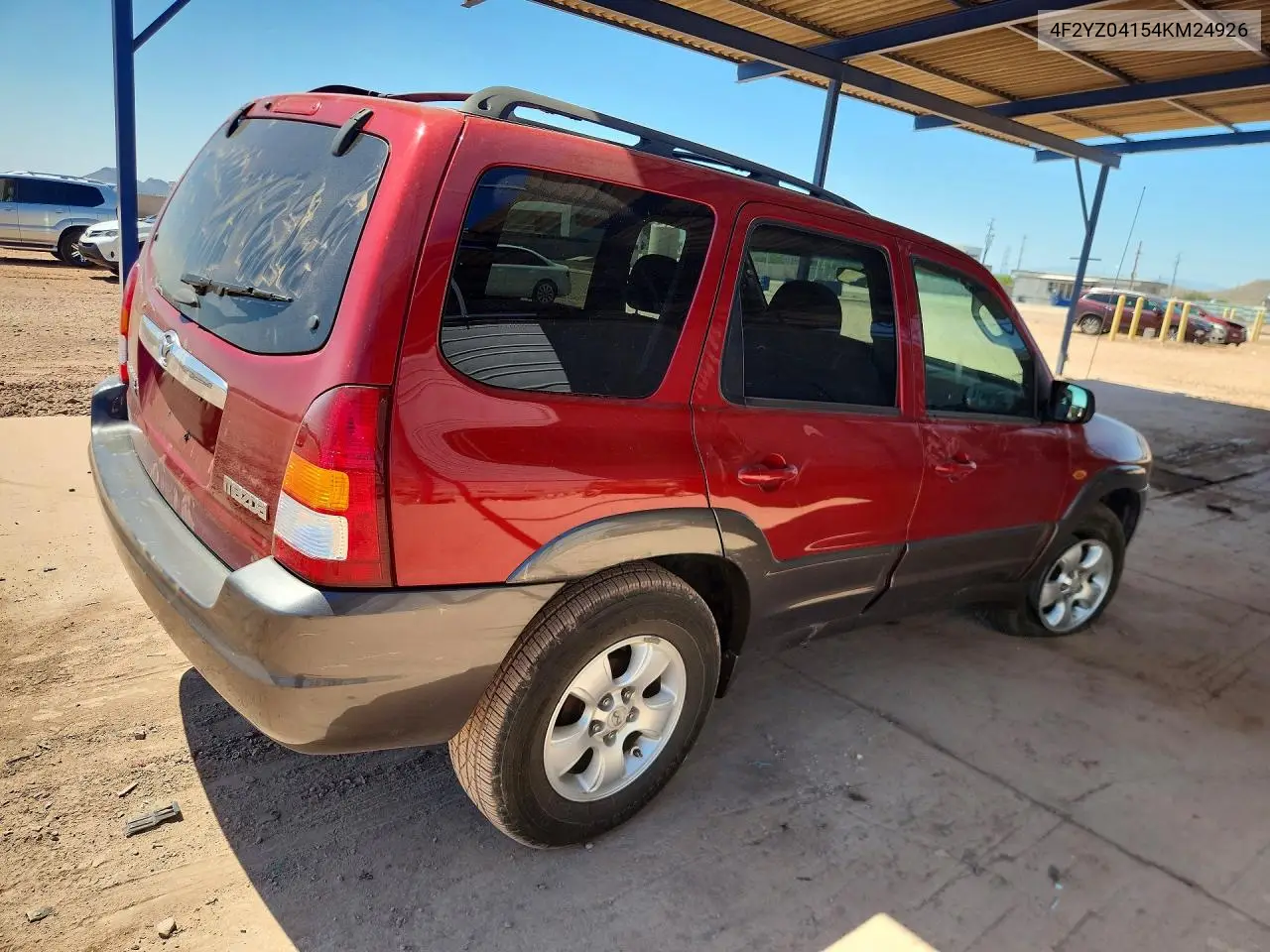 2004 Mazda Tribute Lx VIN: 4F2YZ04154KM24926 Lot: 53649556