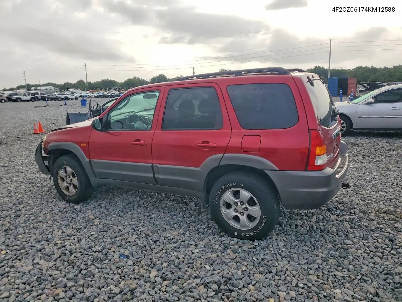 2004 Mazda Tribute Es VIN: 4F2CZ06174KM12588 Lot: 54797606