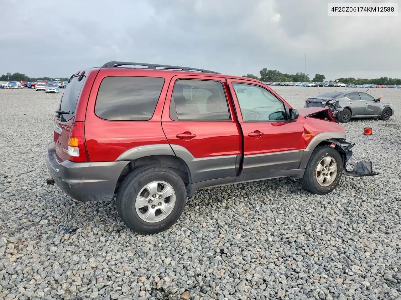 2004 Mazda Tribute Es VIN: 4F2CZ06174KM12588 Lot: 54797606