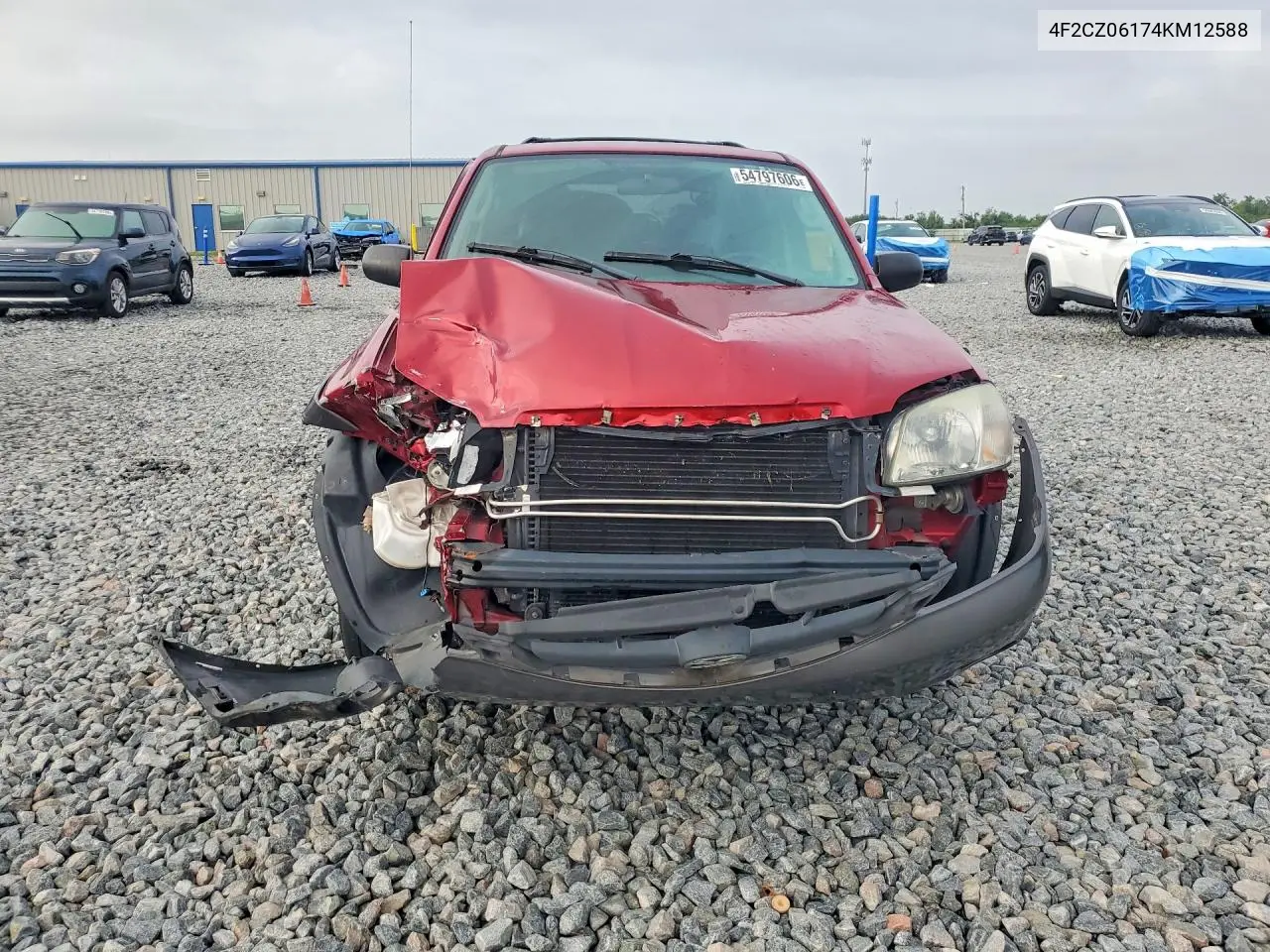 2004 Mazda Tribute Es VIN: 4F2CZ06174KM12588 Lot: 54797606