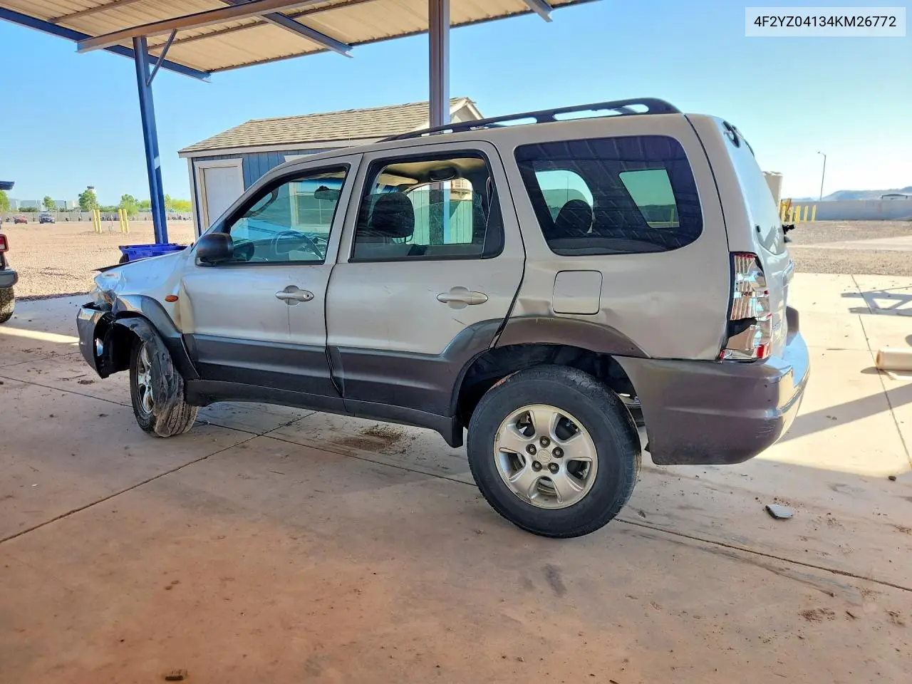2004 Mazda Tribute Lx VIN: 4F2YZ04134KM26772 Lot: 54990516