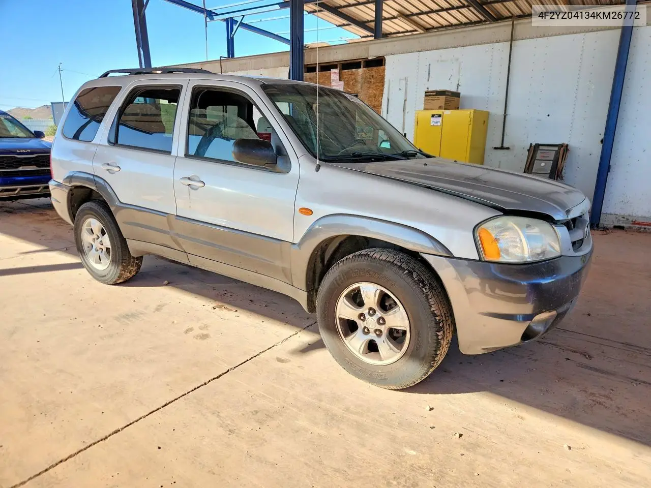 2004 Mazda Tribute Lx VIN: 4F2YZ04134KM26772 Lot: 54990516