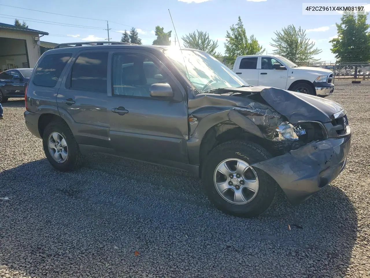 2004 Mazda Tribute Es VIN: 4F2CZ961X4KM08197 Lot: 57594656