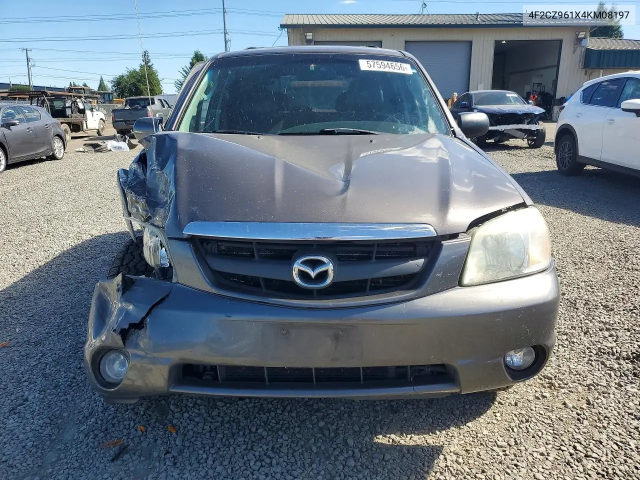 2004 Mazda Tribute Es VIN: 4F2CZ961X4KM08197 Lot: 57594656