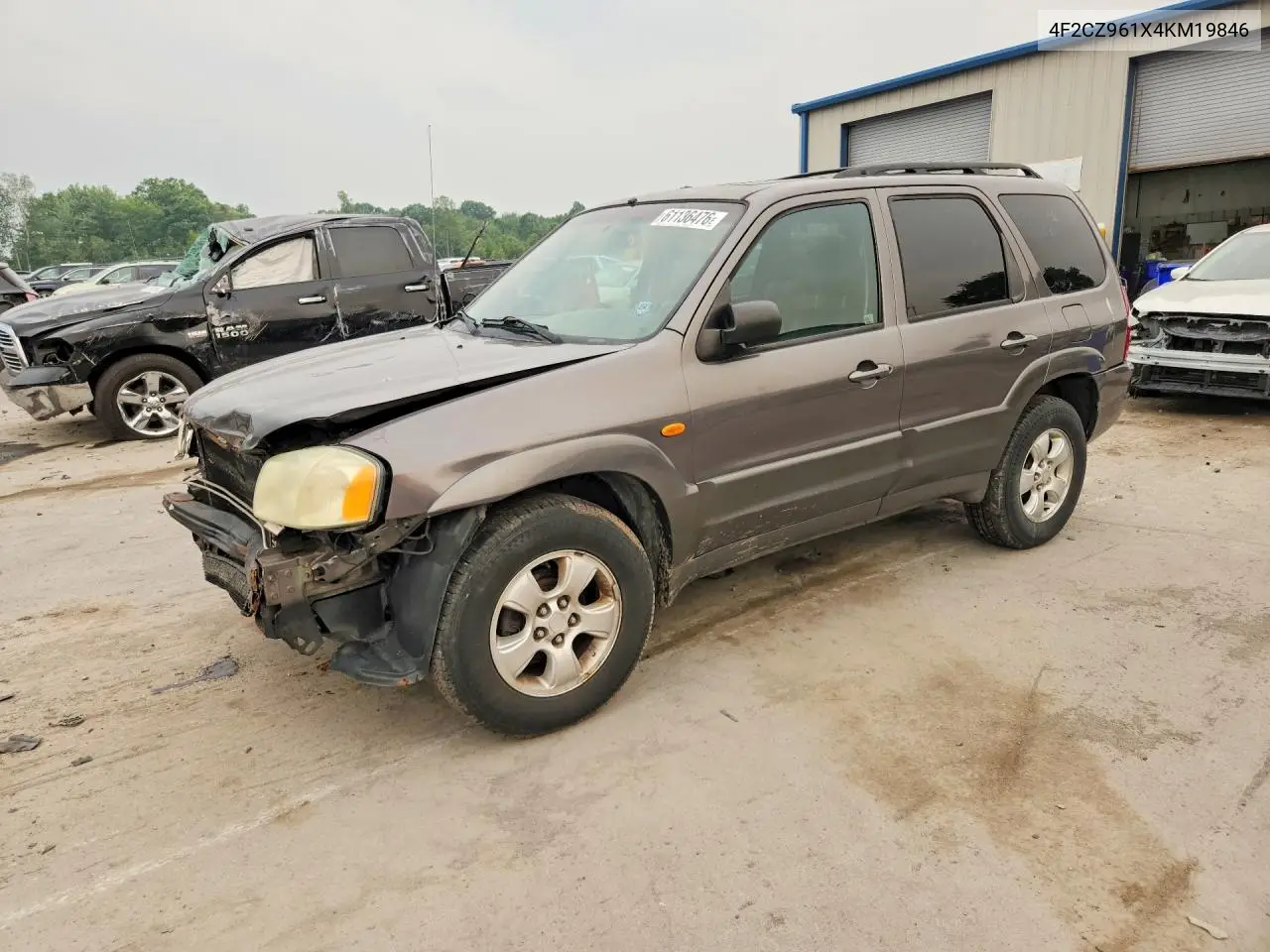2004 Mazda Tribute Es VIN: 4F2CZ961X4KM19846 Lot: 61136476