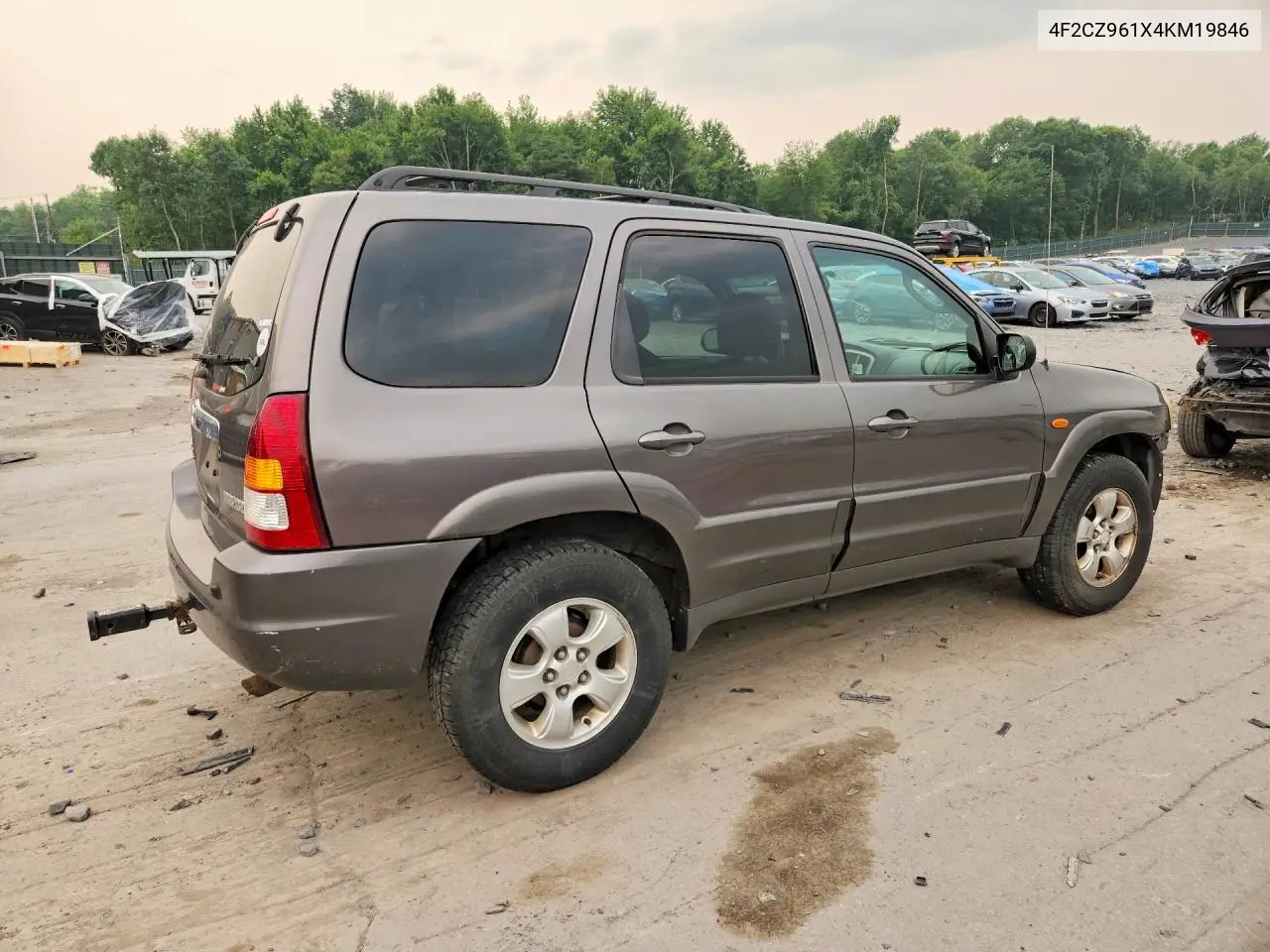 2004 Mazda Tribute Es VIN: 4F2CZ961X4KM19846 Lot: 61136476