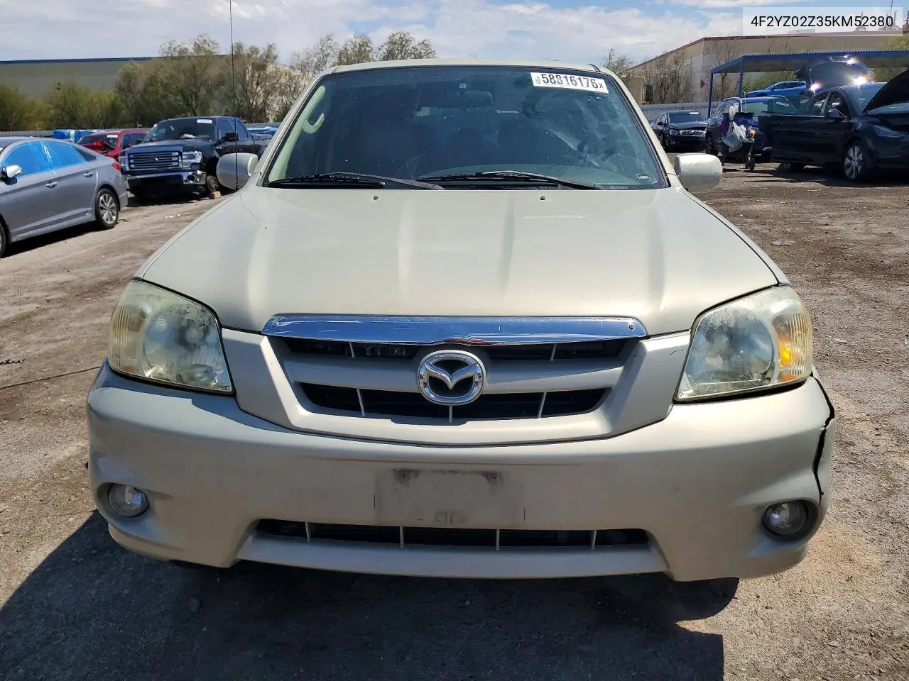 2005 Mazda Tribute I VIN: 4F2YZ02Z35KM52380 Lot: 58816176
