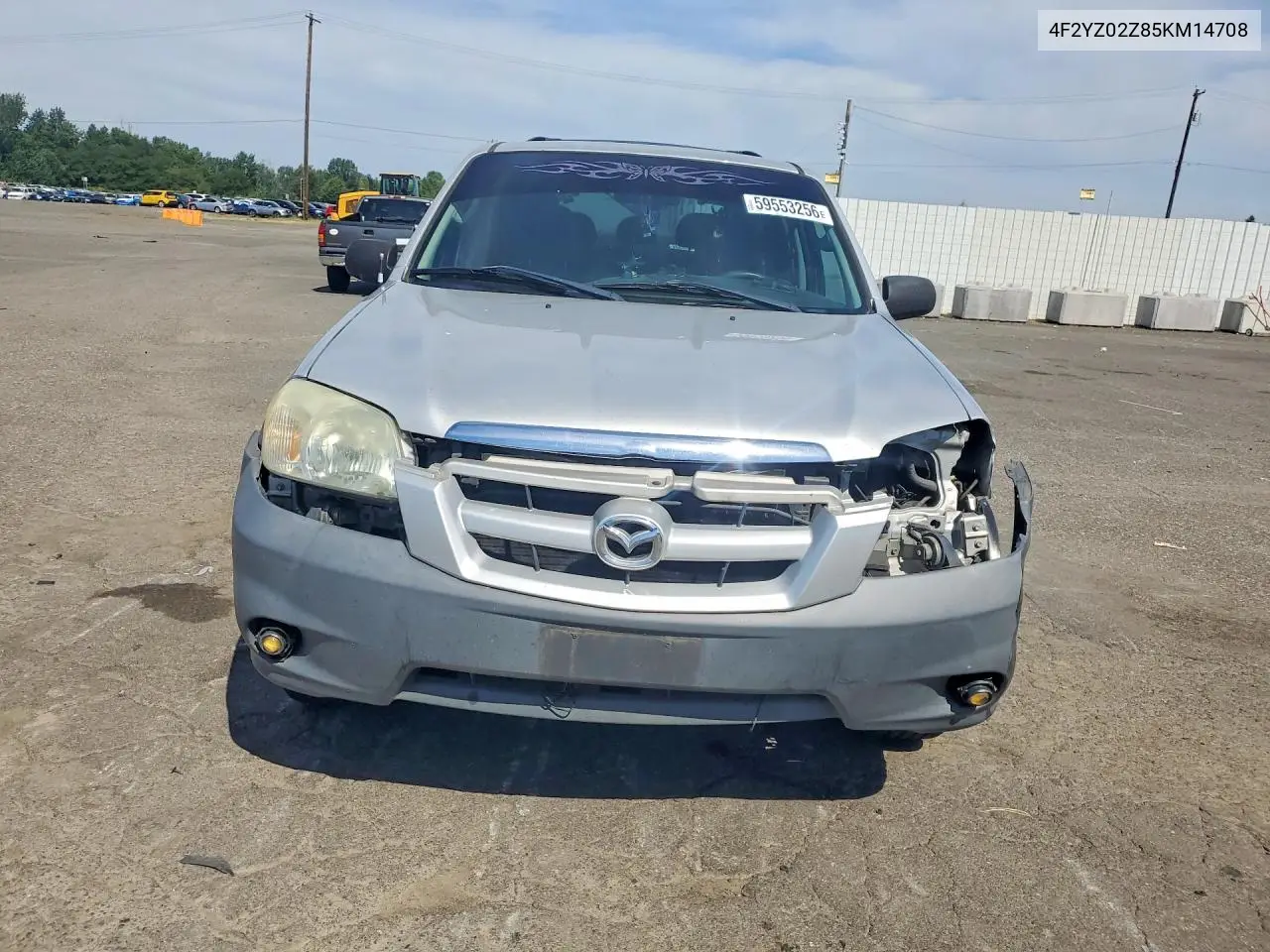 2005 Mazda Tribute I VIN: 4F2YZ02Z85KM14708 Lot: 59553256