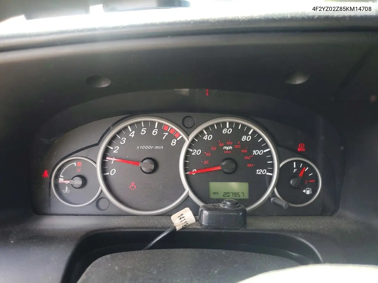 2005 Mazda Tribute I VIN: 4F2YZ02Z85KM14708 Lot: 59553256