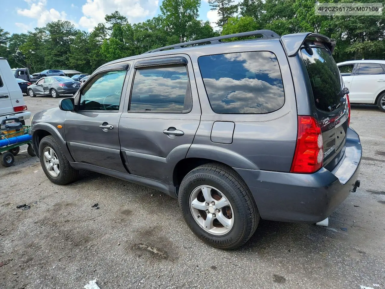 2005 Mazda Tribute S VIN: 4F2CZ96175KM07106 Lot: 60308586