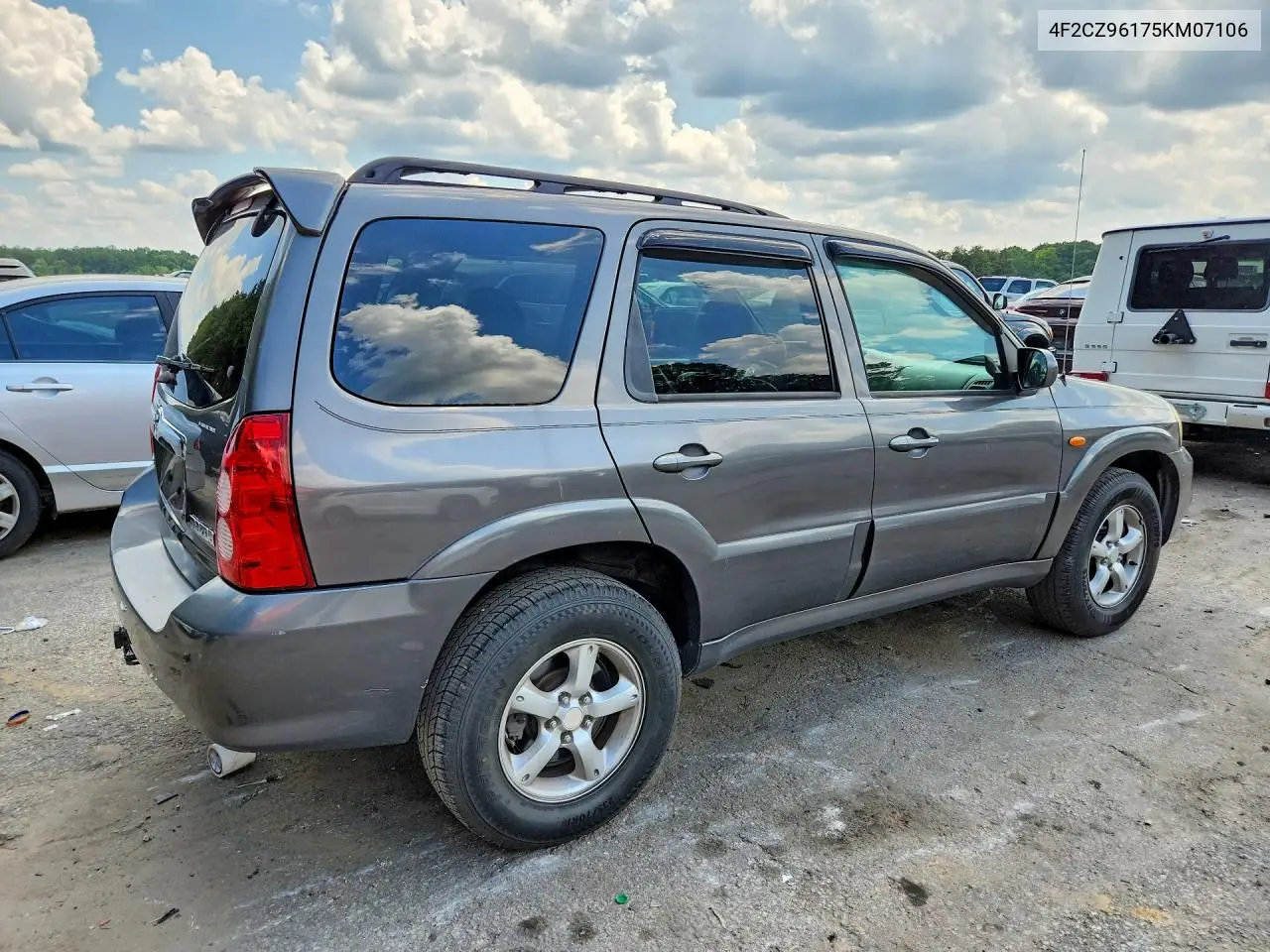 2005 Mazda Tribute S VIN: 4F2CZ96175KM07106 Lot: 60308586