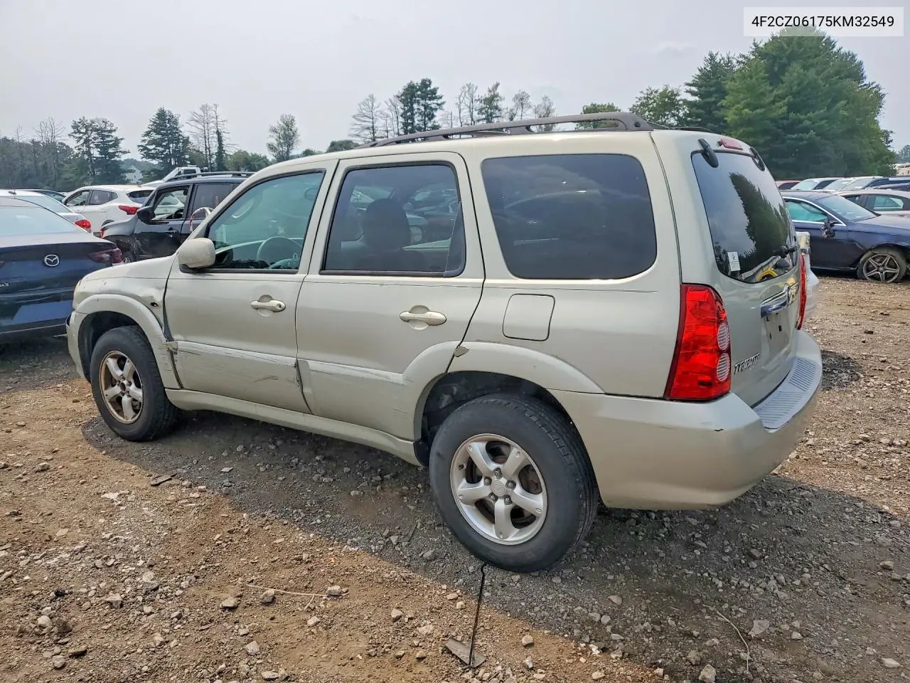 2005 Mazda Tribute S VIN: 4F2CZ06175KM32549 Lot: 61346636