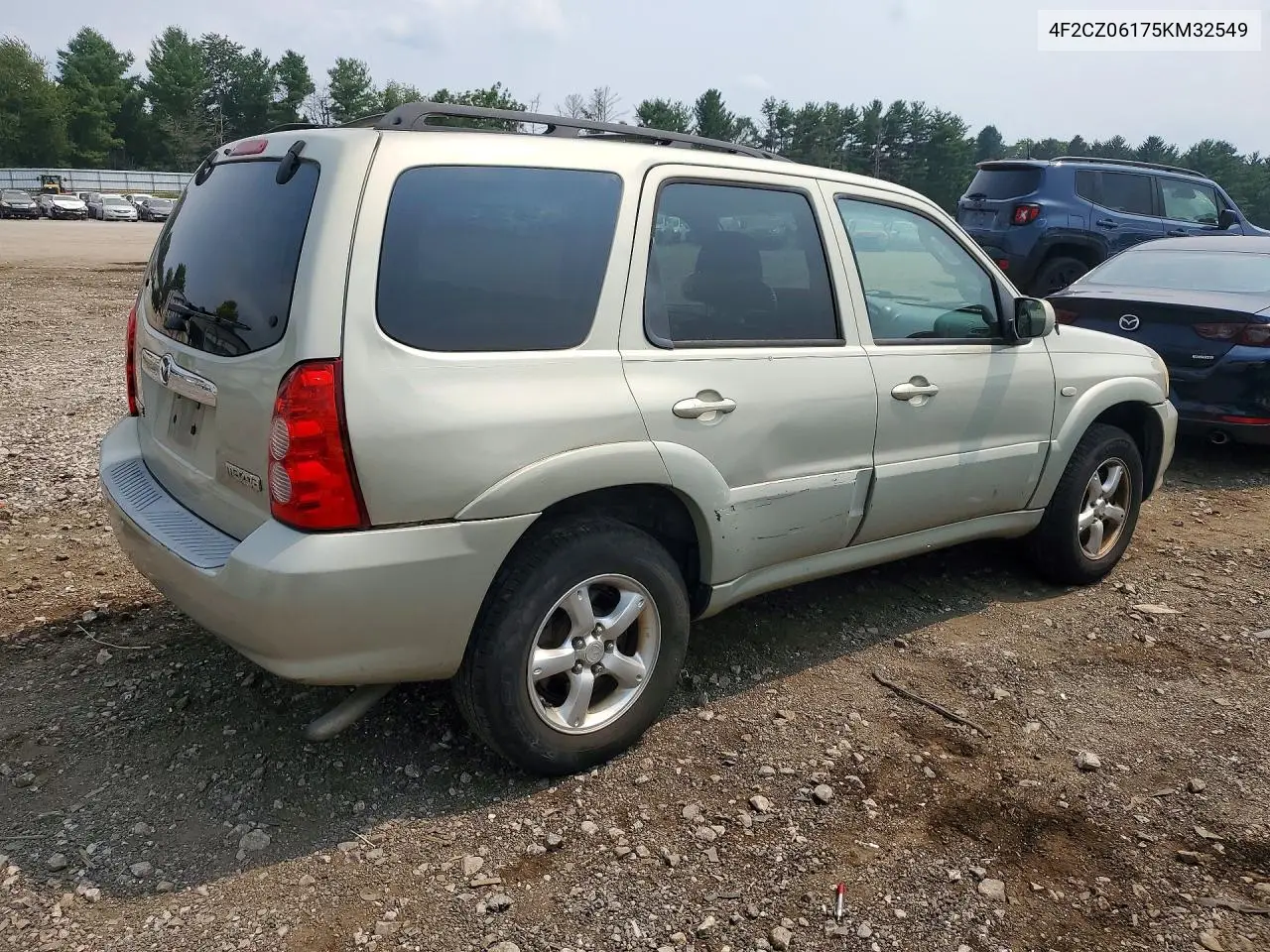 2005 Mazda Tribute S VIN: 4F2CZ06175KM32549 Lot: 61346636