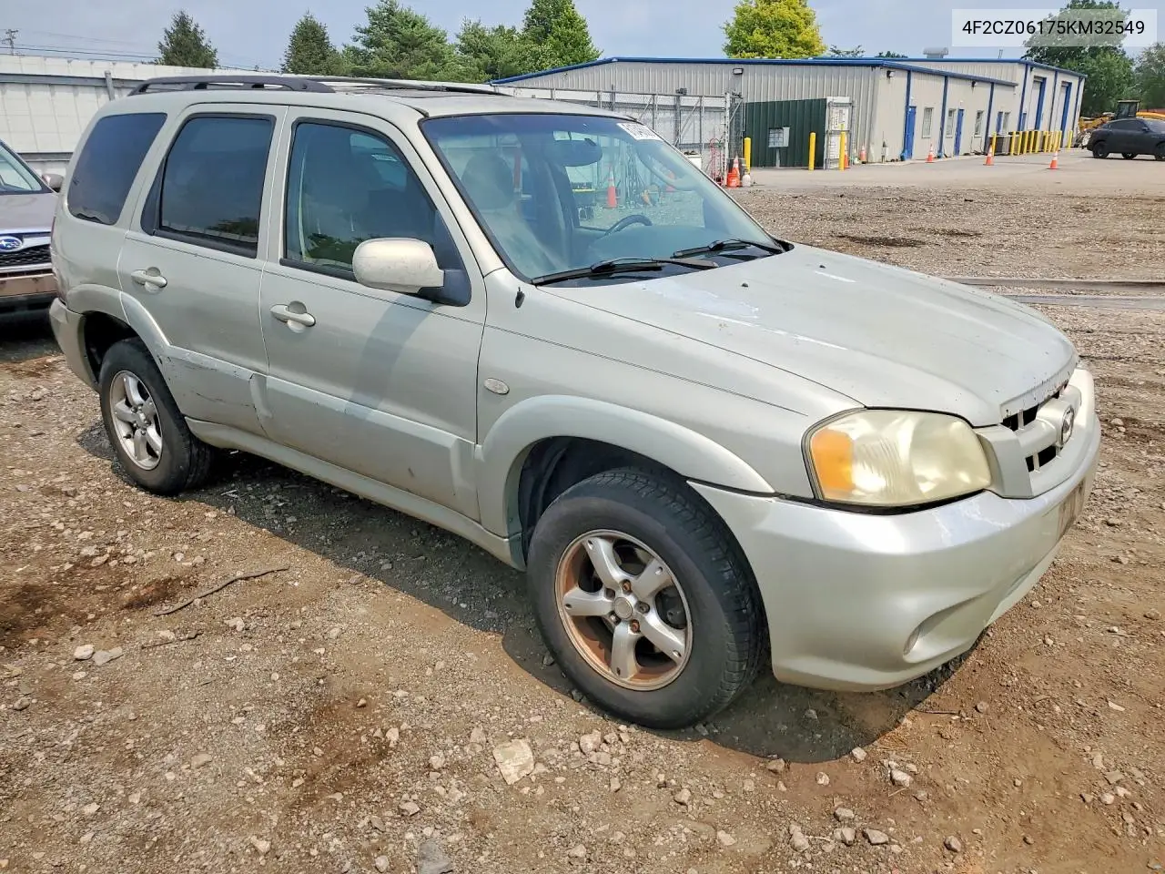 2005 Mazda Tribute S VIN: 4F2CZ06175KM32549 Lot: 61346636