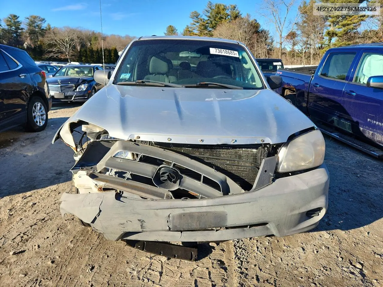 2005 Mazda Tribute I VIN: 4F2YZ92Z75KM52936 Lot: 61474916