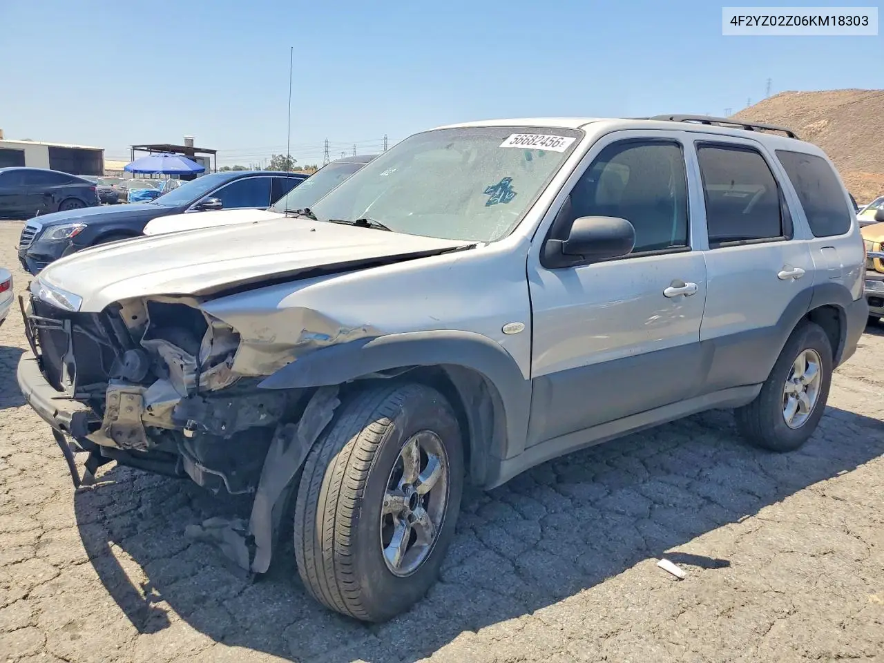 2006 Mazda Tribute I VIN: 4F2YZ02Z06KM18303 Lot: 56682456