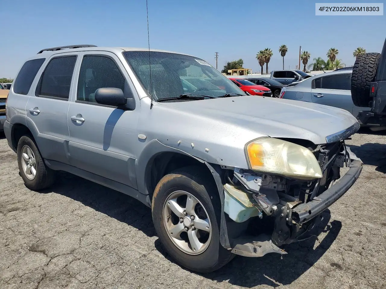 2006 Mazda Tribute I VIN: 4F2YZ02Z06KM18303 Lot: 56682456