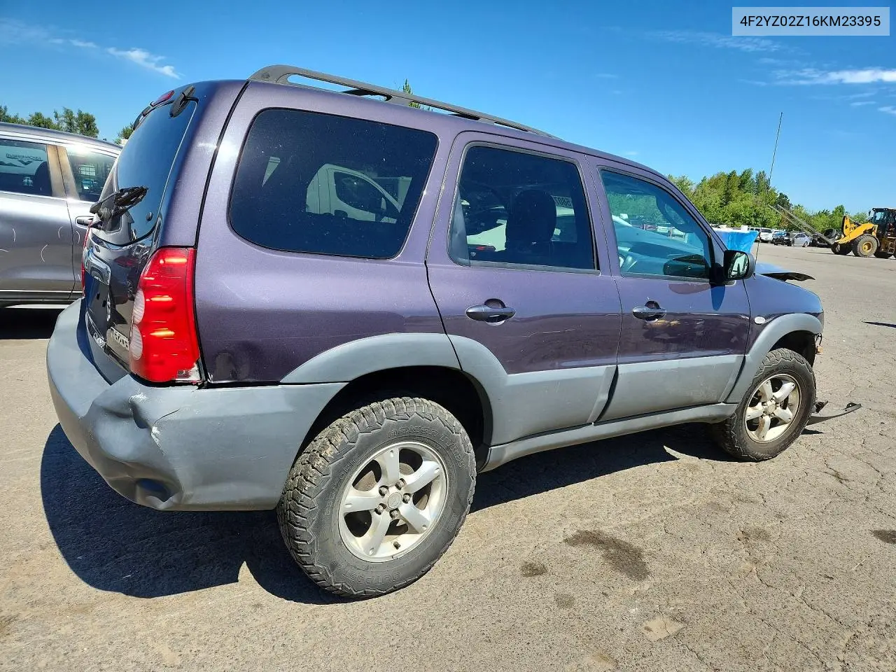 2006 Mazda Tribute I VIN: 4F2YZ02Z16KM23395 Lot: 58078886