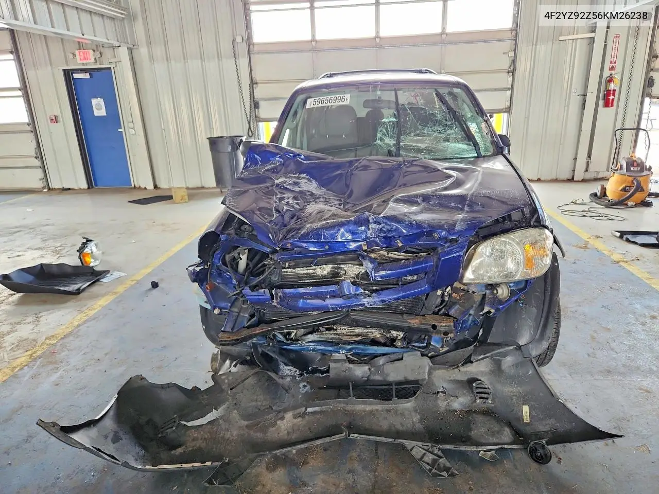 2006 Mazda Tribute I VIN: 4F2YZ92Z56KM26238 Lot: 59656996
