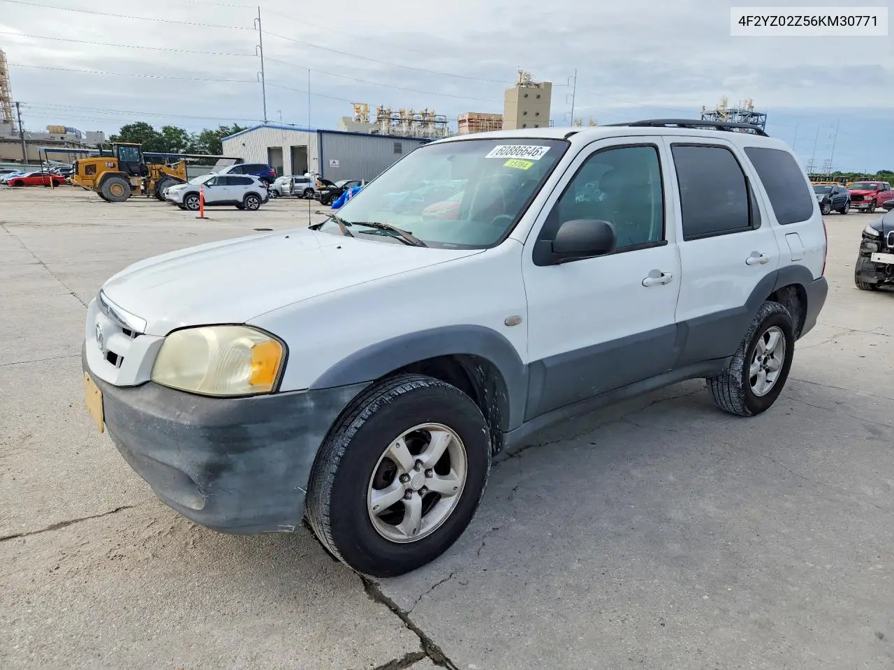 2006 Mazda Tribute I VIN: 4F2YZ02Z56KM30771 Lot: 60886646