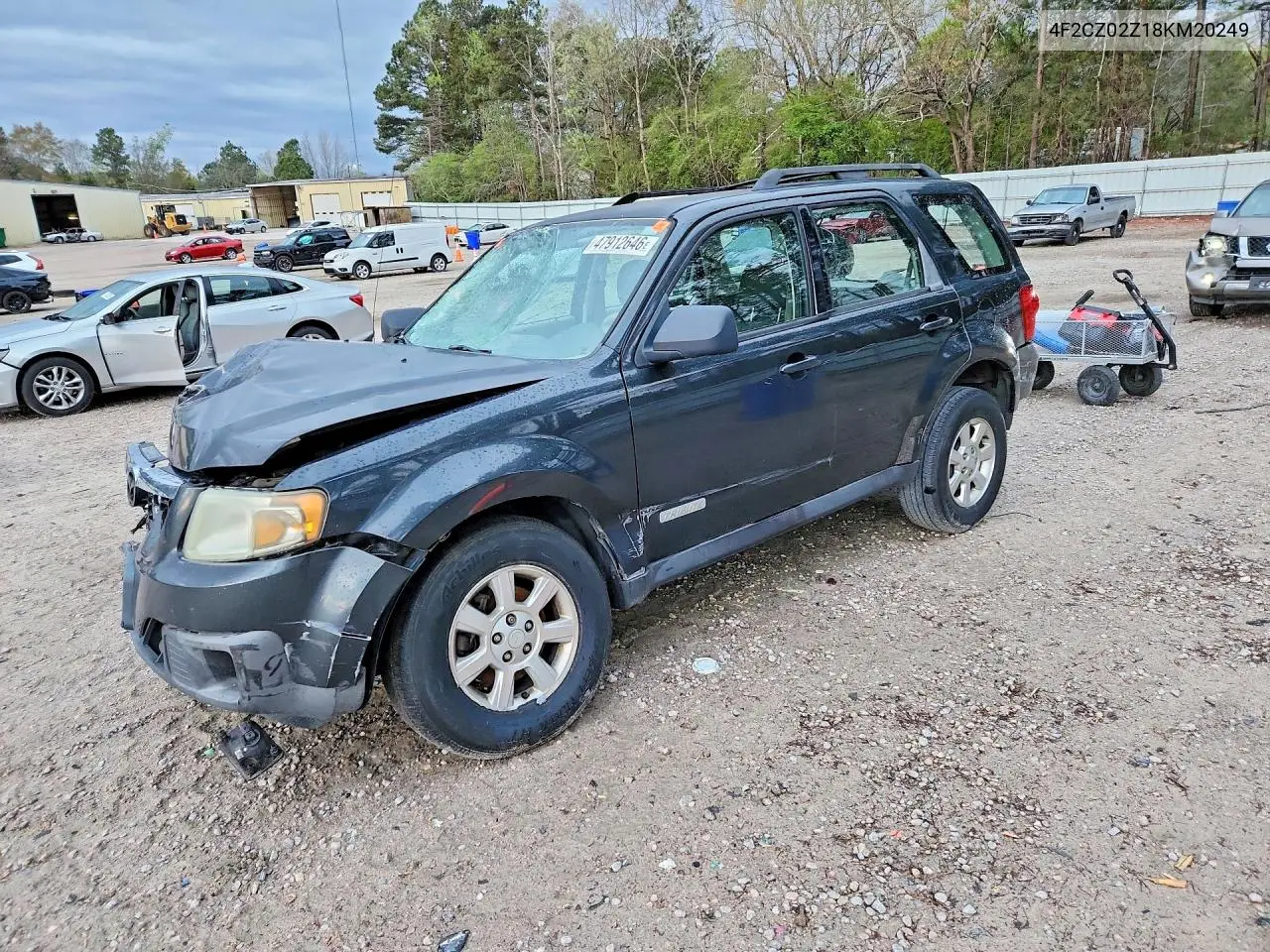 2008 Mazda Tribute I VIN: 4F2CZ02Z18KM20249 Lot: 47912646