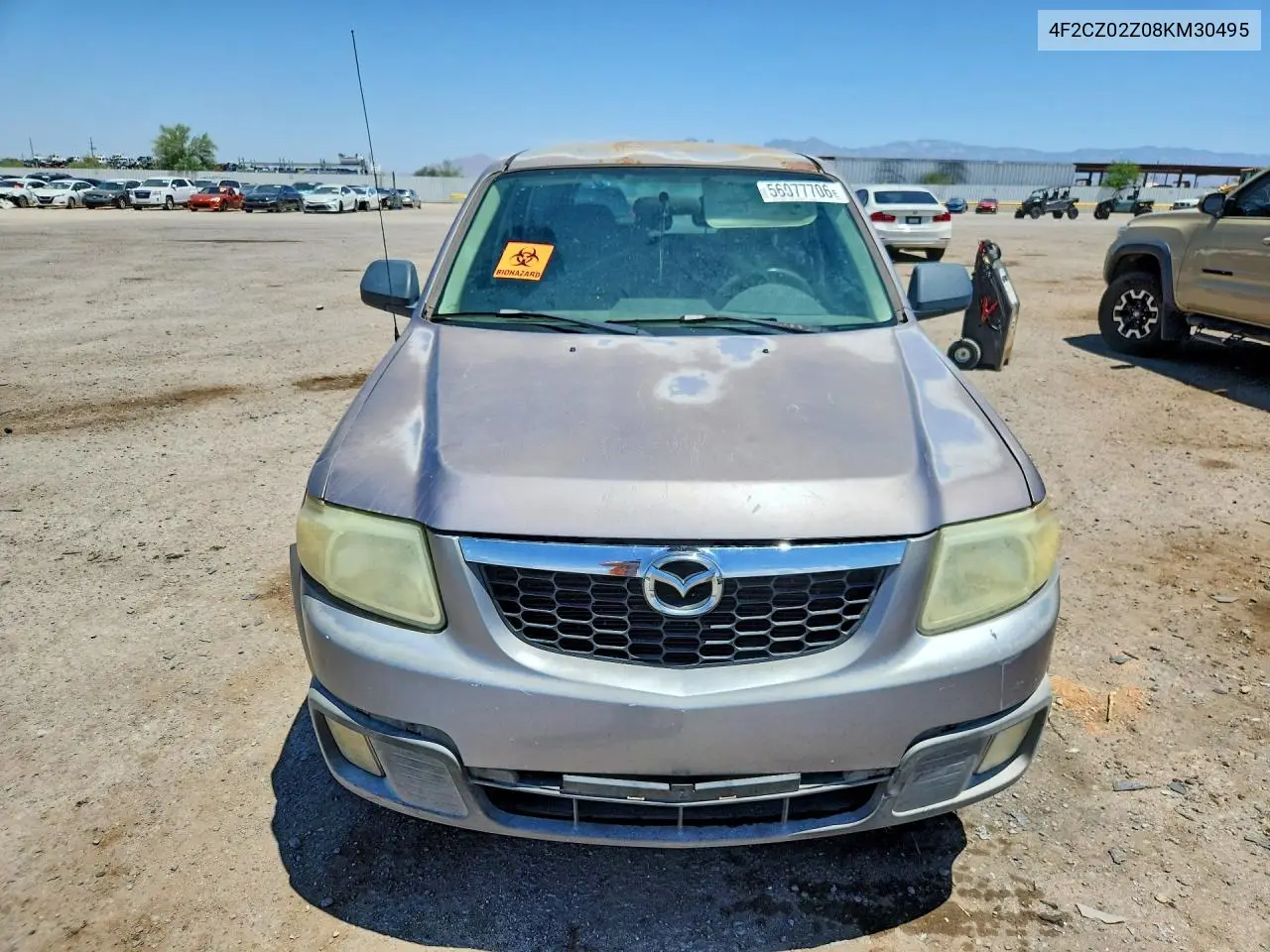 2008 Mazda Tribute I VIN: 4F2CZ02Z08KM30495 Lot: 56077706