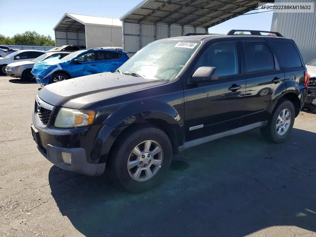 2008 Mazda Tribute I VIN: 4F2CZ02Z88KM15632 Lot: 60691746