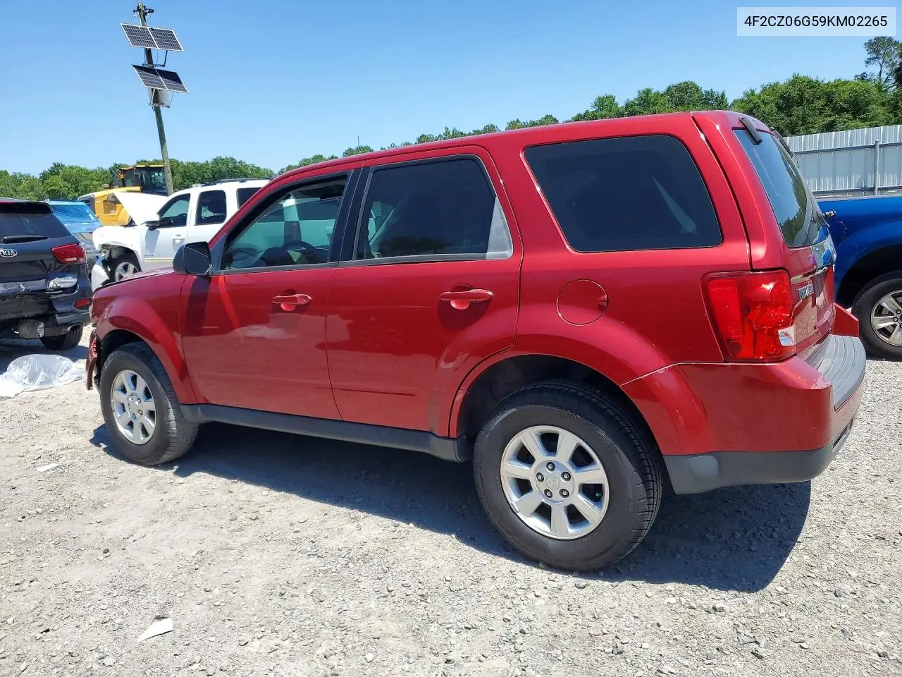 2009 Mazda Tribute S VIN: 4F2CZ06G59KM02265 Lot: 53330546