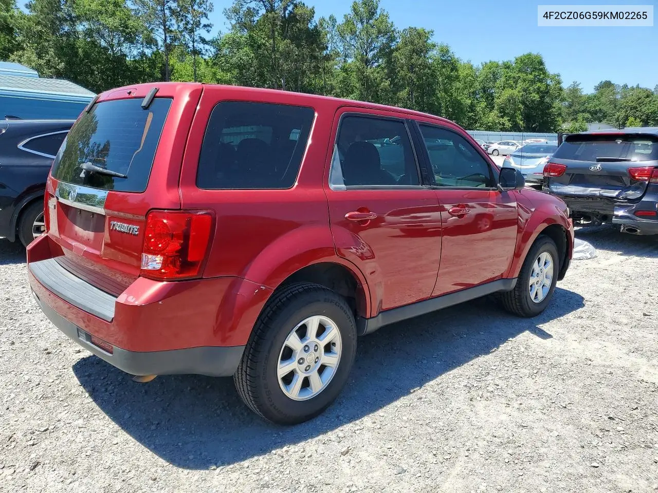 2009 Mazda Tribute S VIN: 4F2CZ06G59KM02265 Lot: 53330546