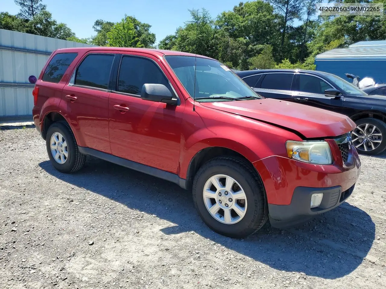2009 Mazda Tribute S VIN: 4F2CZ06G59KM02265 Lot: 53330546