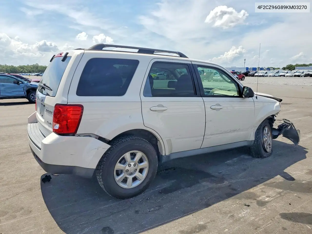 2009 Mazda Tribute S VIN: 4F2CZ96G89KM03270 Lot: 54295276