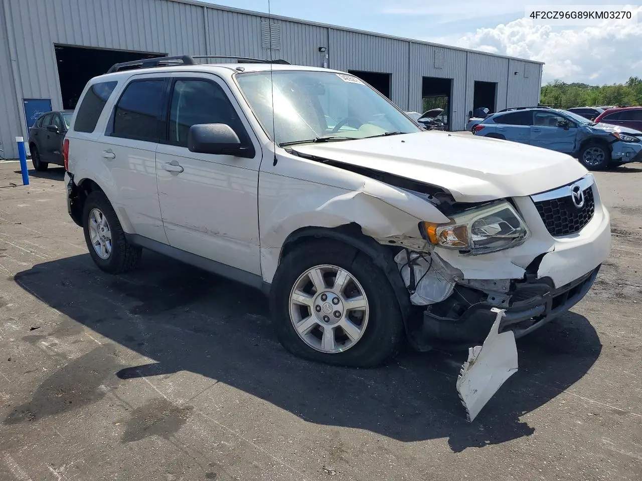 2009 Mazda Tribute S VIN: 4F2CZ96G89KM03270 Lot: 54295276