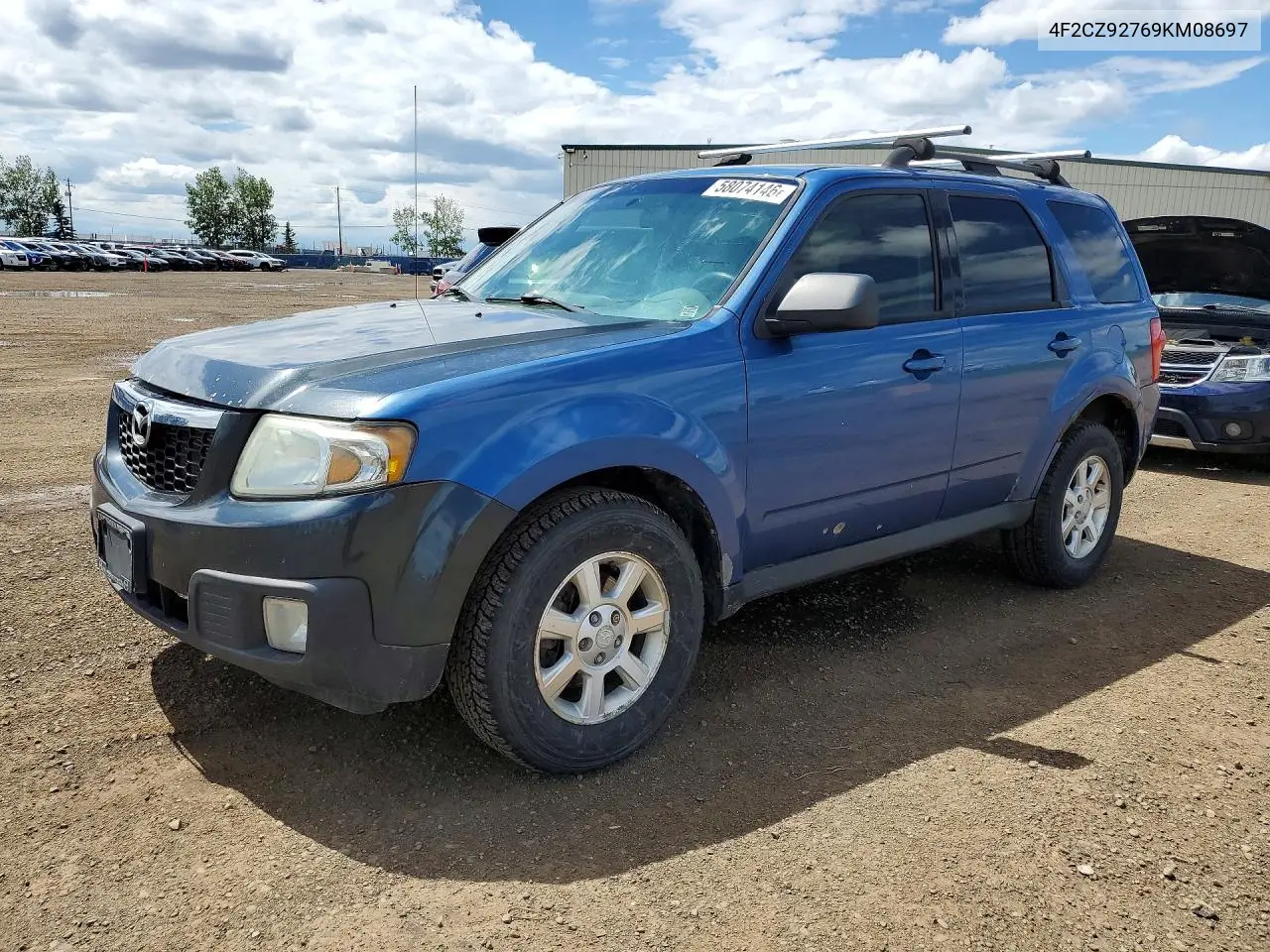 2009 Mazda Tribute I VIN: 4F2CZ92769KM08697 Lot: 58074146