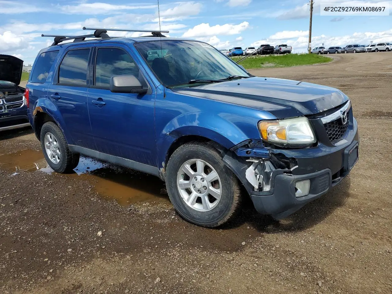 2009 Mazda Tribute I VIN: 4F2CZ92769KM08697 Lot: 58074146
