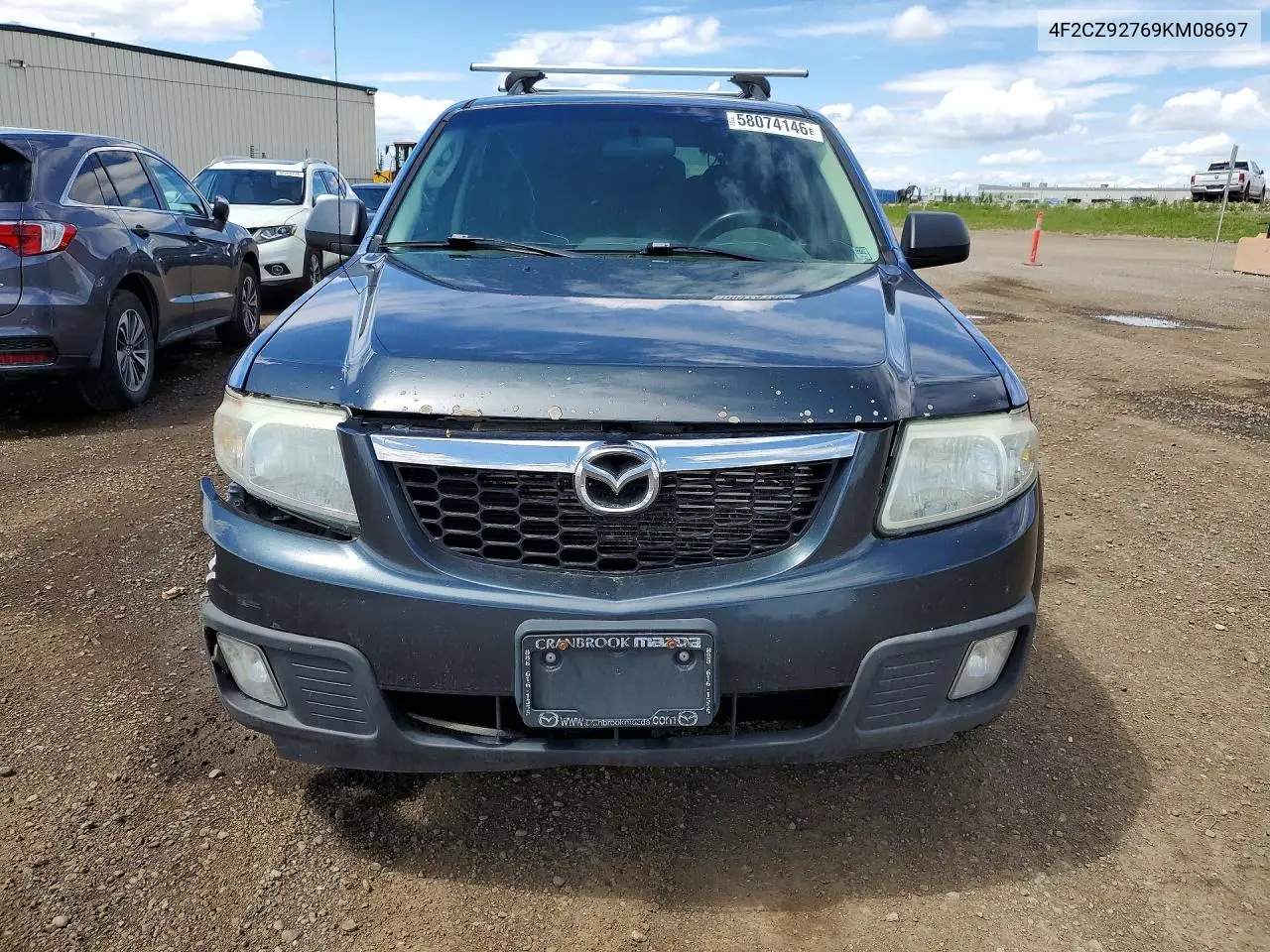 2009 Mazda Tribute I VIN: 4F2CZ92769KM08697 Lot: 58074146