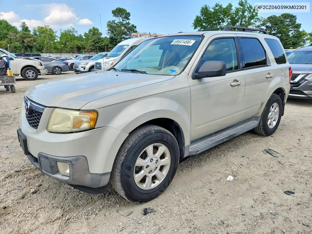 2009 Mazda Tribute S VIN: 4F2CZ06G59KM02301 Lot: 59641496