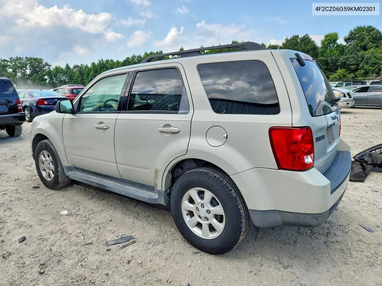 2009 Mazda Tribute S VIN: 4F2CZ06G59KM02301 Lot: 59641496