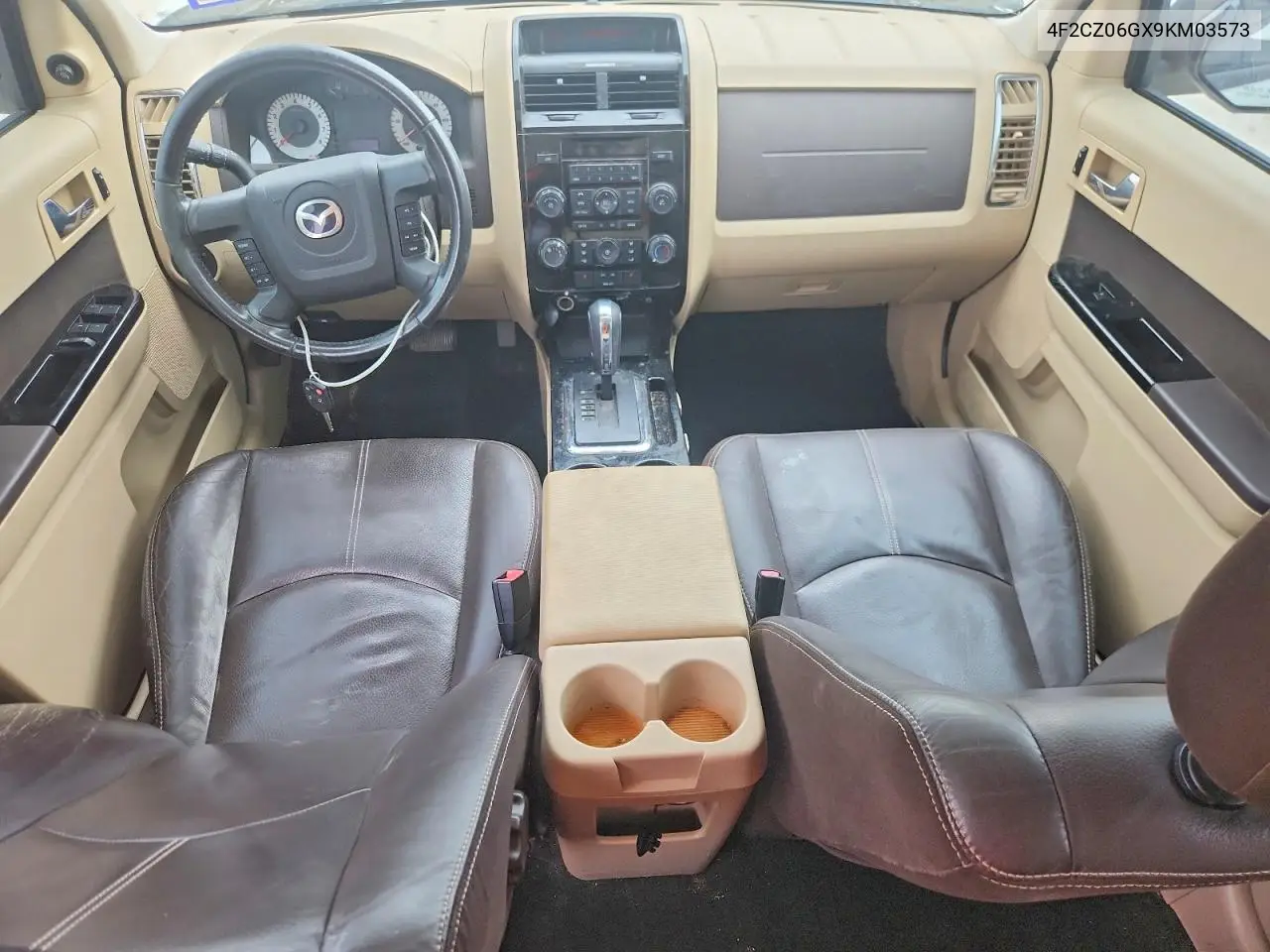 2009 Mazda Tribute S VIN: 4F2CZ06GX9KM03573 Lot: 60943026