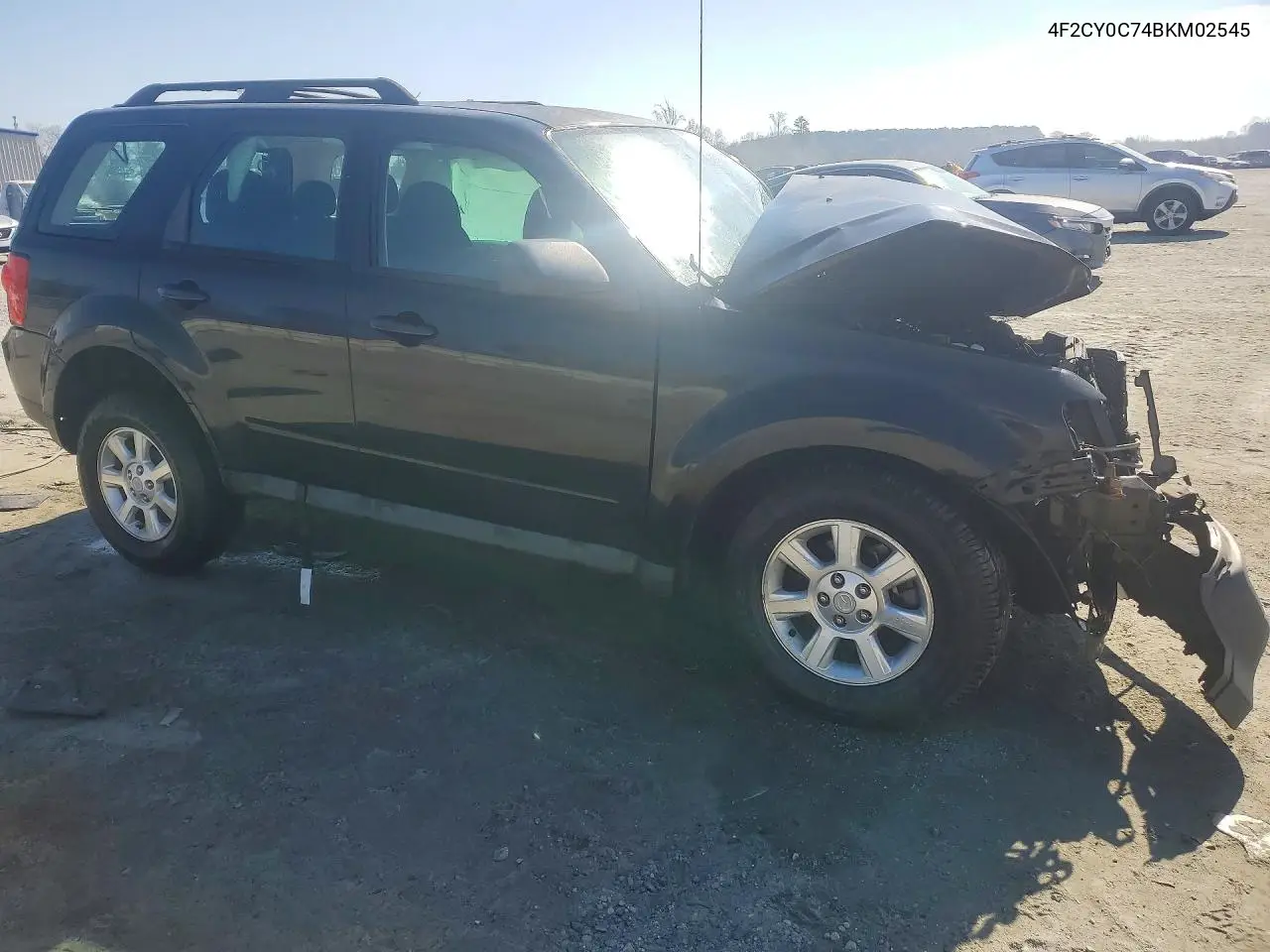 2011 Mazda Tribute I VIN: 4F2CY0C74BKM02545 Lot: 46941626