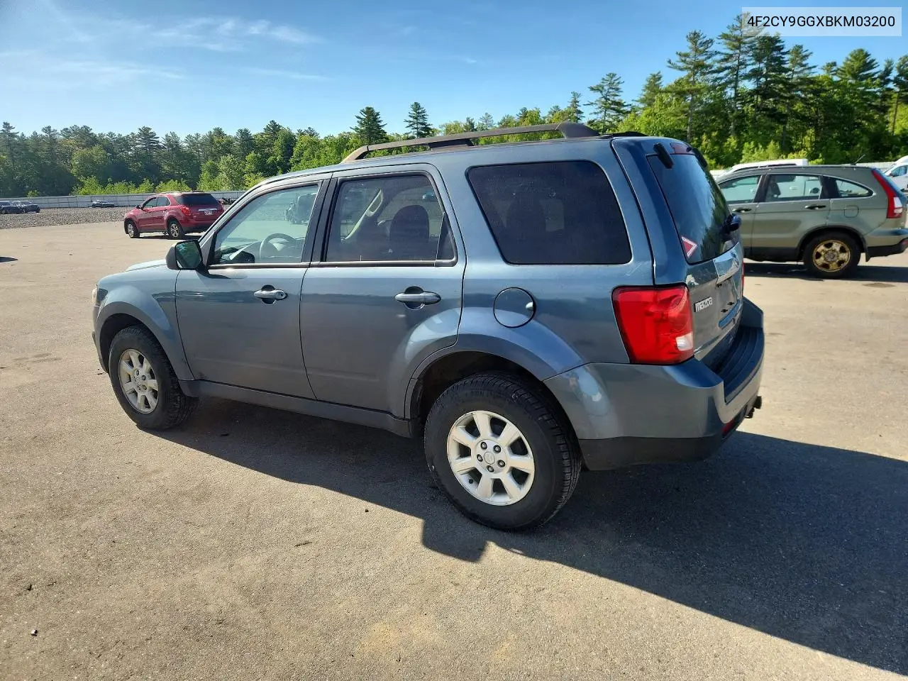 2011 Mazda Tribute S VIN: 4F2CY9GGXBKM03200 Lot: 55563756