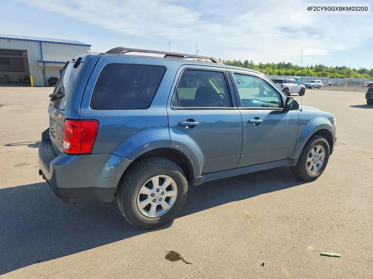 2011 Mazda Tribute S VIN: 4F2CY9GGXBKM03200 Lot: 55563756