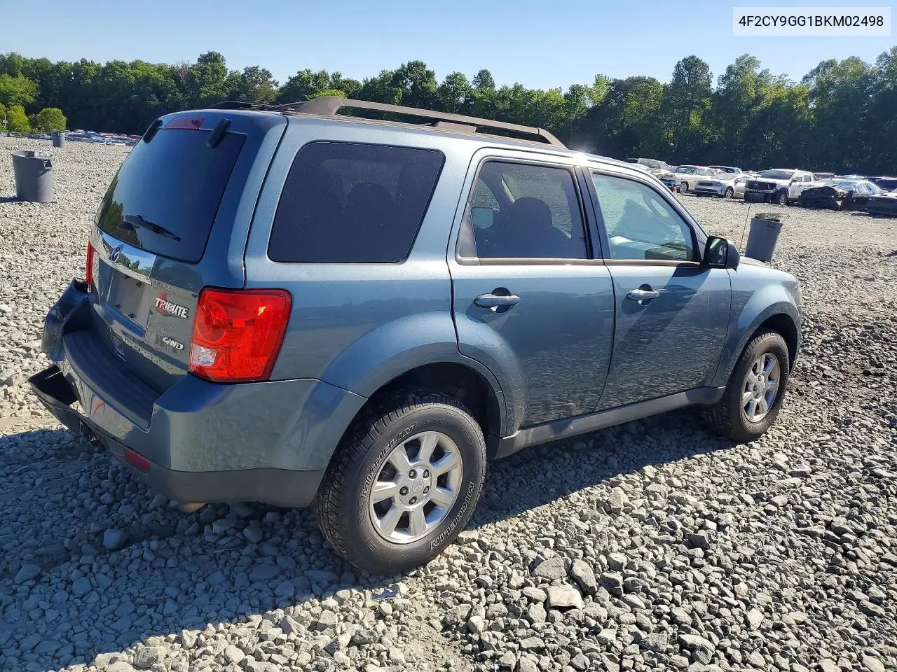 2011 Mazda Tribute S VIN: 4F2CY9GG1BKM02498 Lot: 55898986